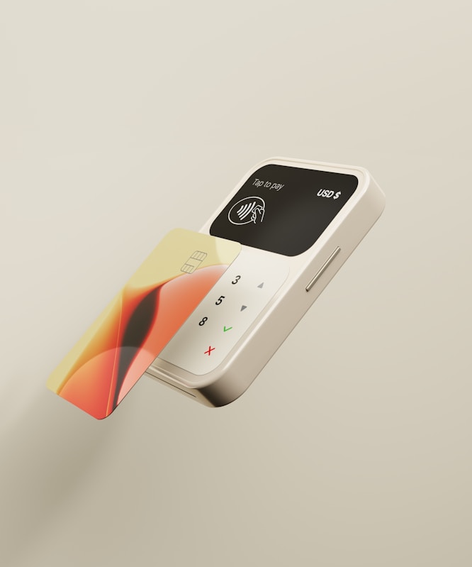Payment terminal and card representing real-time business intelligence